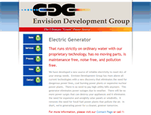 Tablet Screenshot of envisiondg.com
